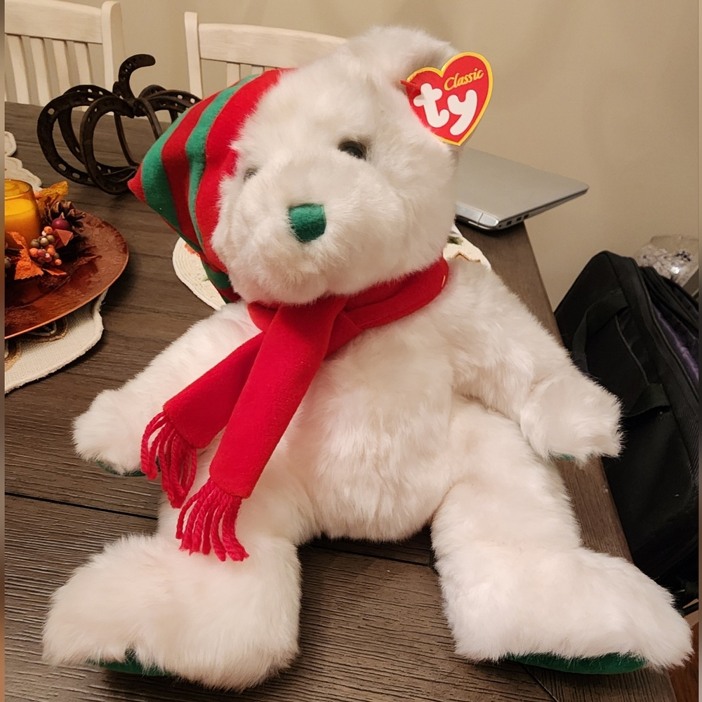 Ty Classic Merry Bear - NWT